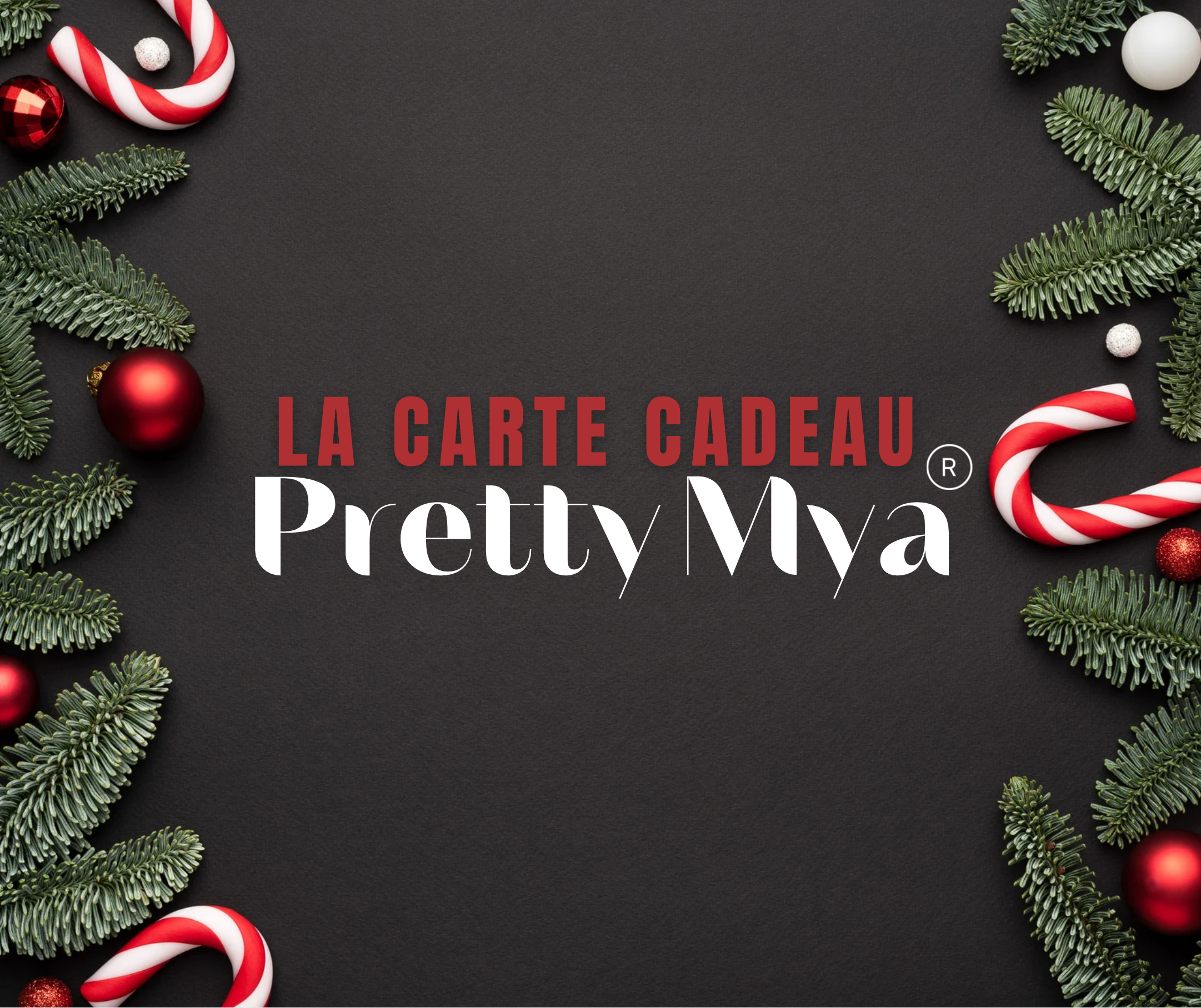 La carte cadeau de Noël Pretty Mya