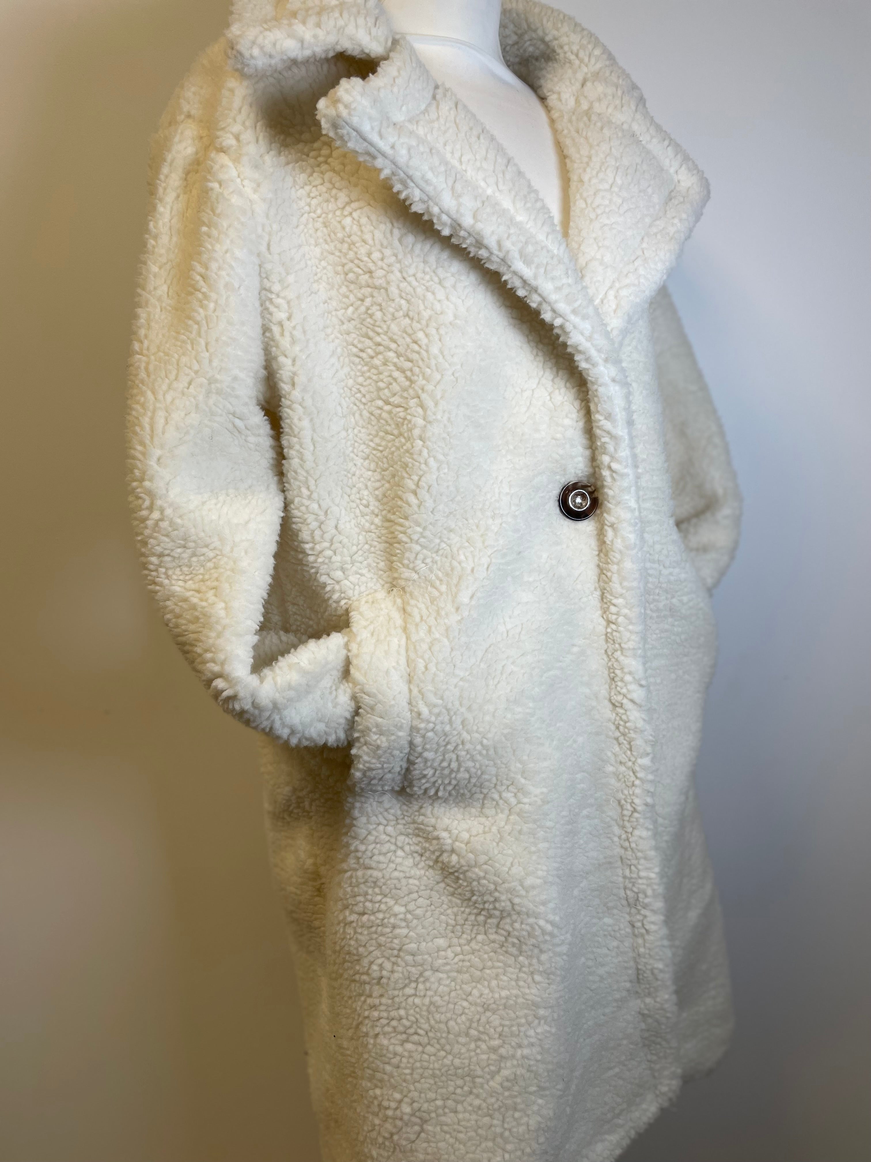 Manteau Blanc Pilou