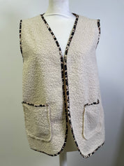 Gilet sans manches blanc